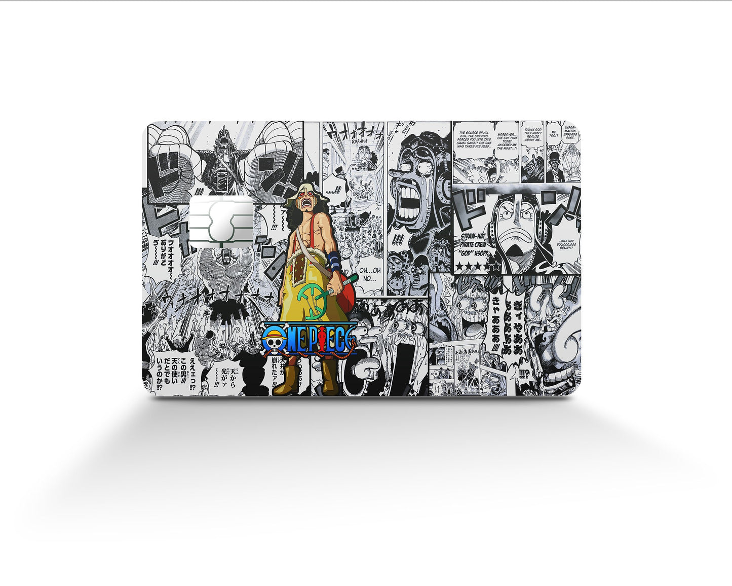 Anime Town Creations Credit Card One Piece Usopp Manga Full Skins - Anime One Piece Skin
