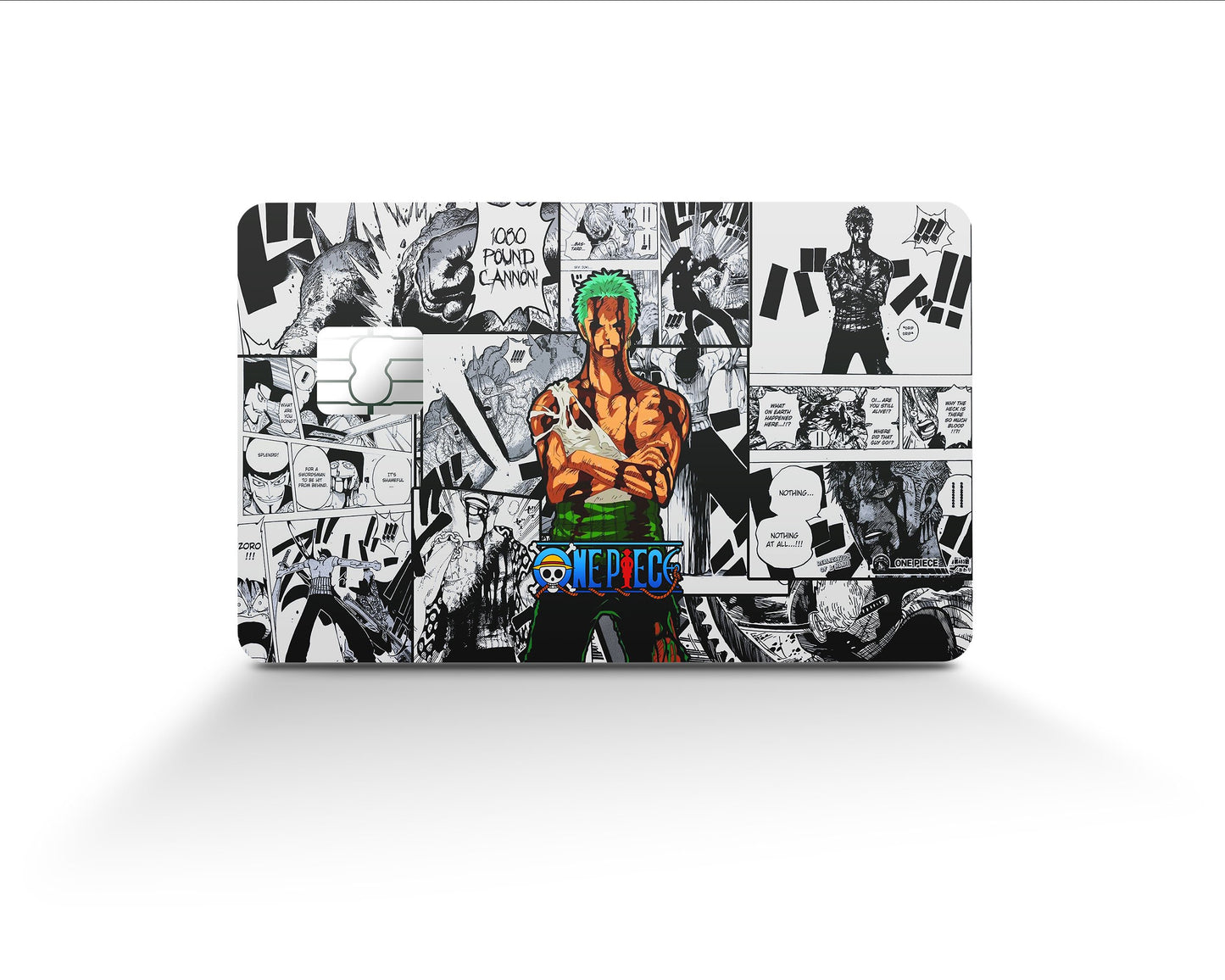 Anime Town Creations Credit Card One Piece Zoro Manga Full Skins - Anime One Piece Skin