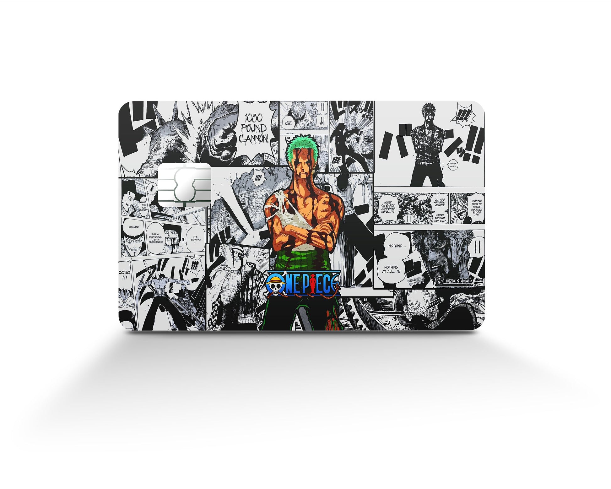 Anime Town Creations Credit Card One Piece Zoro Manga Full Skins - Anime One Piece Skin