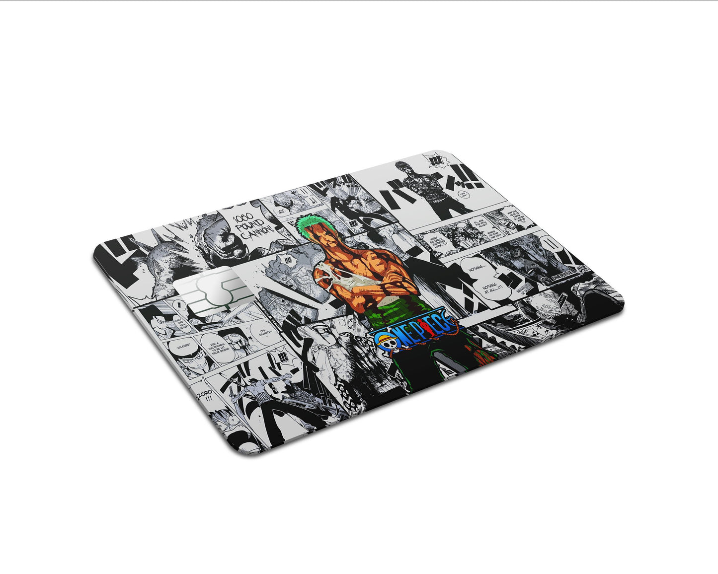 Anime Town Creations Credit Card One Piece Zoro Manga Full Skins - Anime One Piece Skin