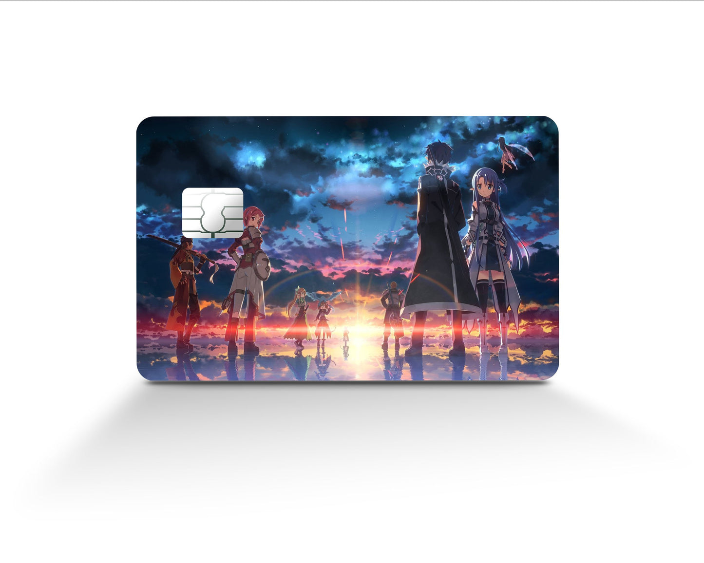 Anime Town Creations Credit Card Sword Art Online Sunrise Full Skins - Anime Sword Art Online Skin