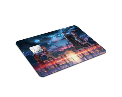 Anime Town Creations Credit Card Sword Art Online Sunrise Full Skins - Anime Sword Art Online Skin