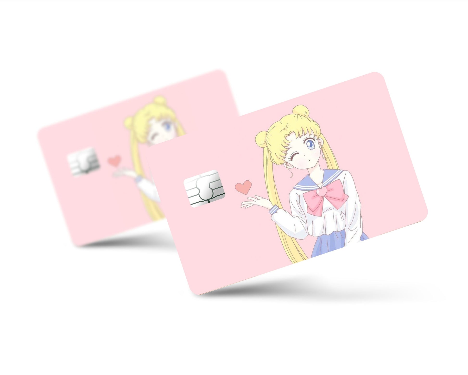 Anime Town Creations Credit Card Sailor Moon Pink Swet Full Skins - Anime Sailor Moon Skin