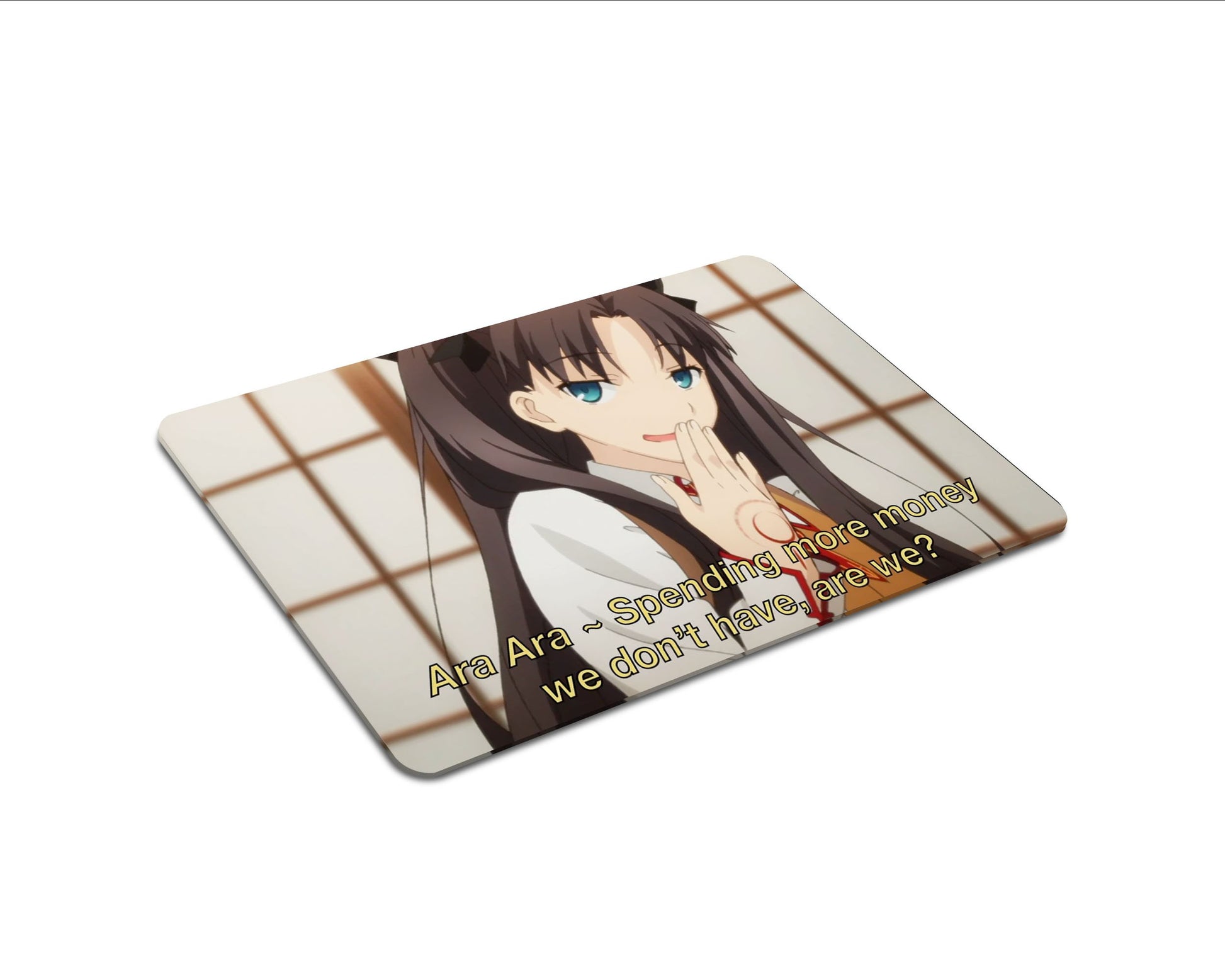Anime Town Creations Credit Card Ara Ara  Full Skins - Anime Quotes Skin
