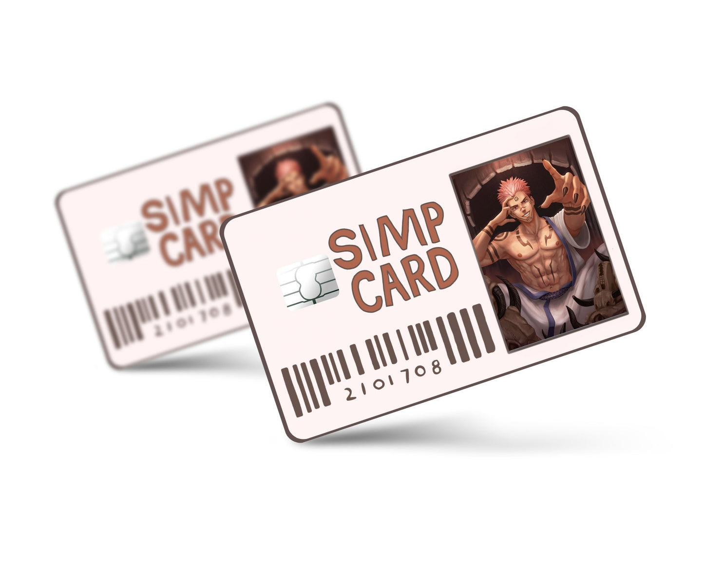 Anime Town Creations Credit Card Simp Card - Send in a character! Full Skins - Anime Quotes Skin