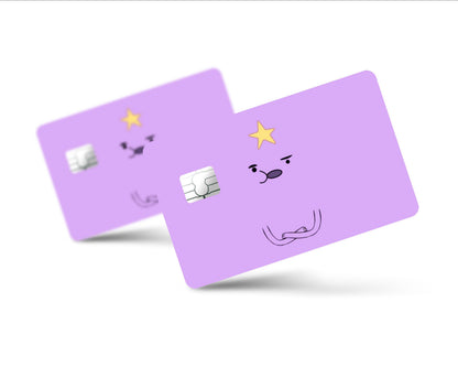 Anime Town Creations Credit Card Adventure Time Purple Lumpy Space Princess Full Skins - Pop culture Adventure Time Skin