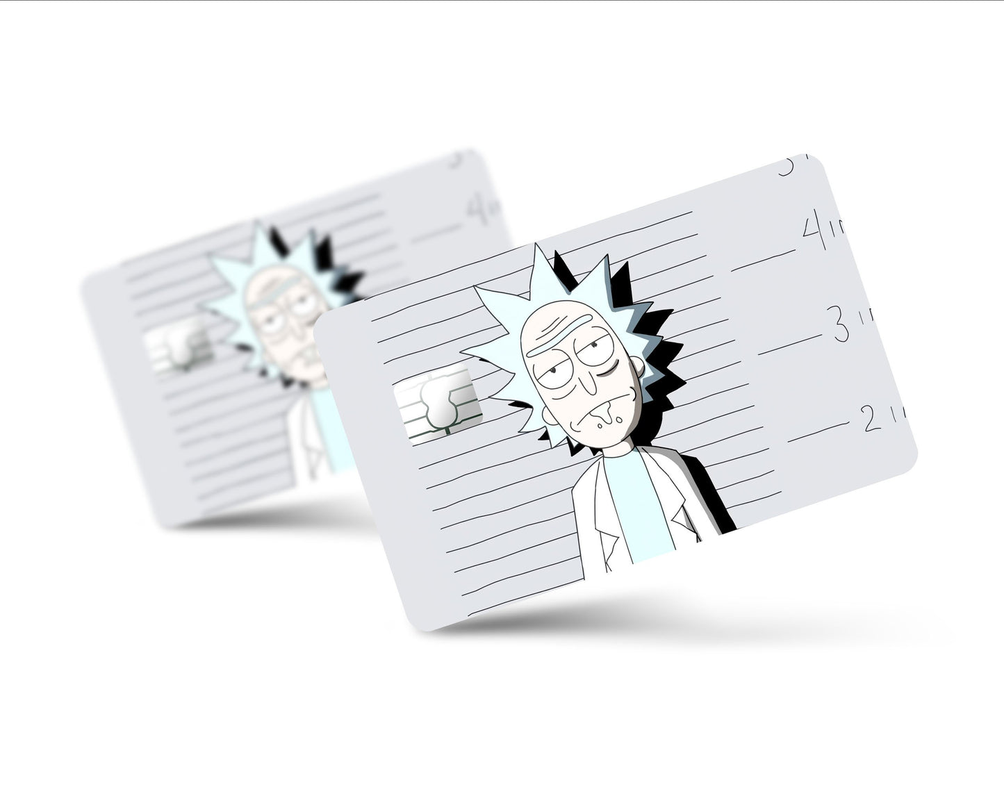 Anime Town Creations Credit Card Rick Mug Shot Full Skins - Pop culture Rick and Morty Skin