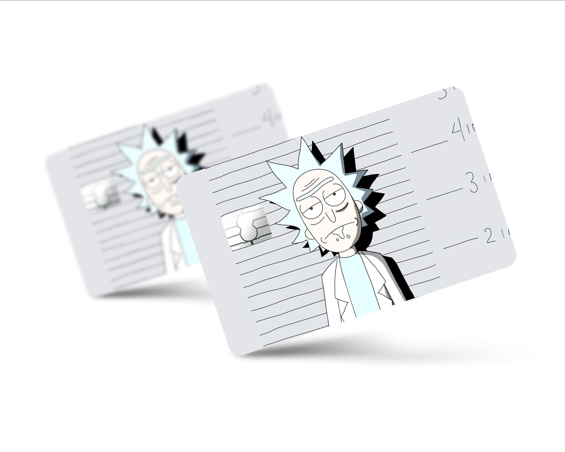 Anime Town Creations Credit Card Rick Mug Shot Full Skins - Pop culture Rick and Morty Skin
