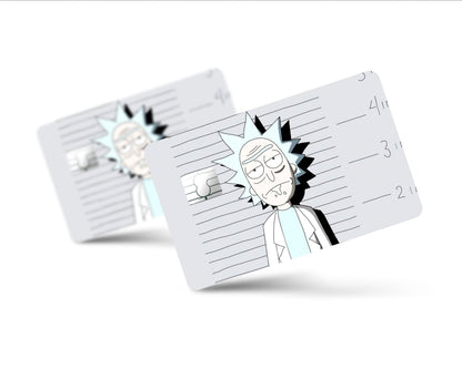 Anime Town Creations Credit Card Rick Mug Shot Full Skins - Pop culture Rick and Morty Skin