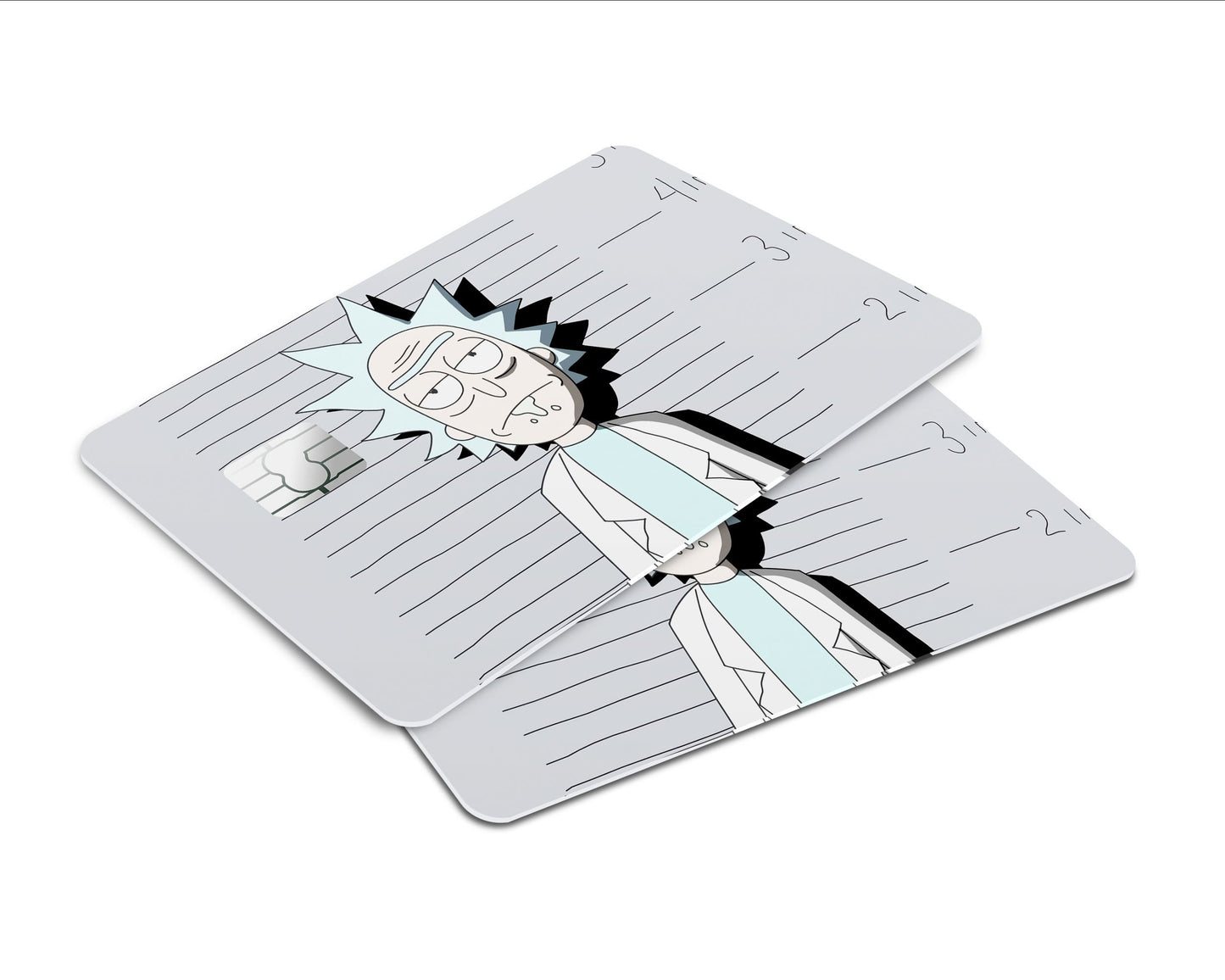 Anime Town Creations Credit Card Rick Mug Shot Window Skins - Pop culture Rick and Morty Skin