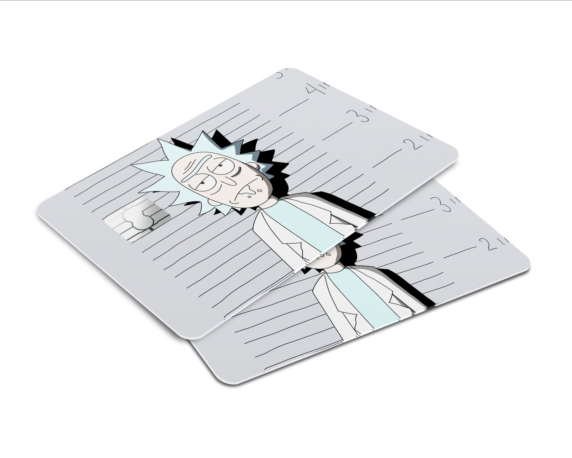 Anime Town Creations Credit Card Rick Mug Shot Window Skins - Pop culture Rick and Morty Skin