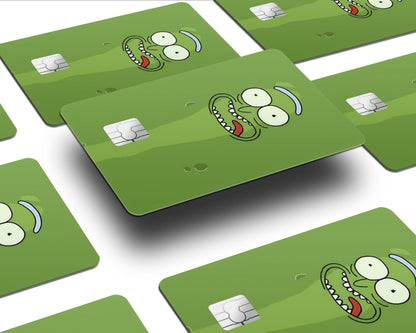 Anime Town Creations Credit Card Pickle Rick Half Skins - Anime Rick and Morty Skin