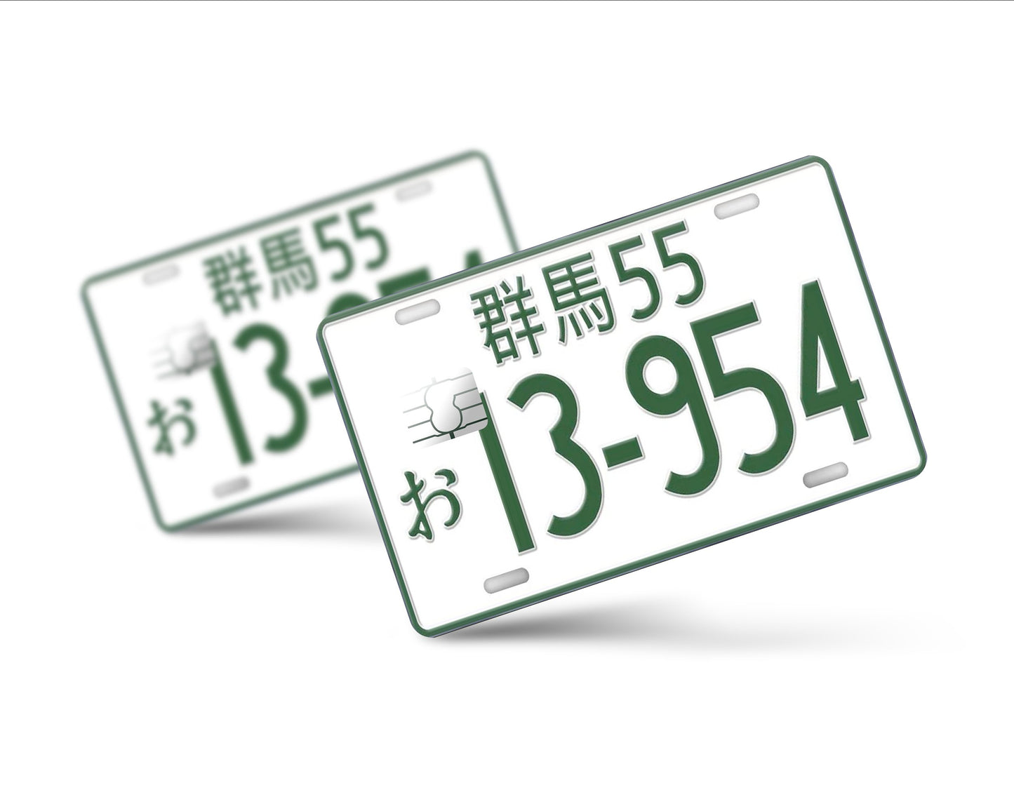 Anime Town Creations Credit Card Initial D Number Plate Full Skins - Anime Initial D Skin