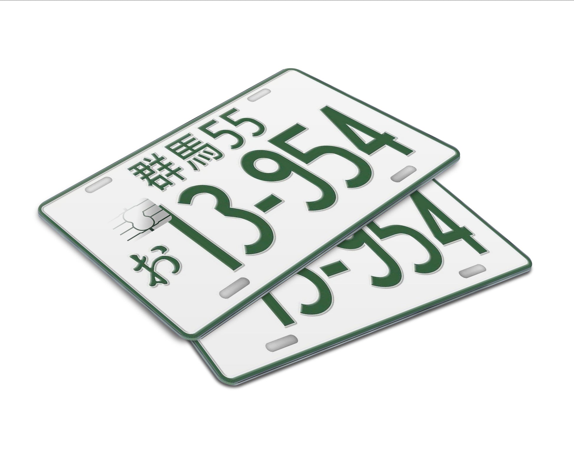 Anime Town Creations Credit Card Initial D Number Plate Window Skins - Anime Initial D Skin