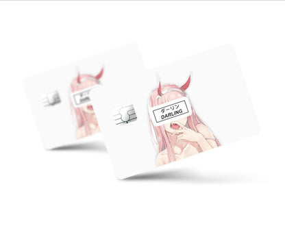Anime Town Creations Credit Card Zero Two Full Skins - Anime  Skin