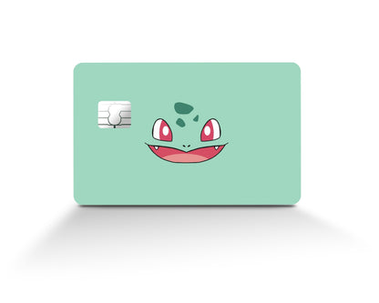 Anime Town Creations Credit Card Bulbasaur Face Full Skins - Anime My Hero Academia Skin
