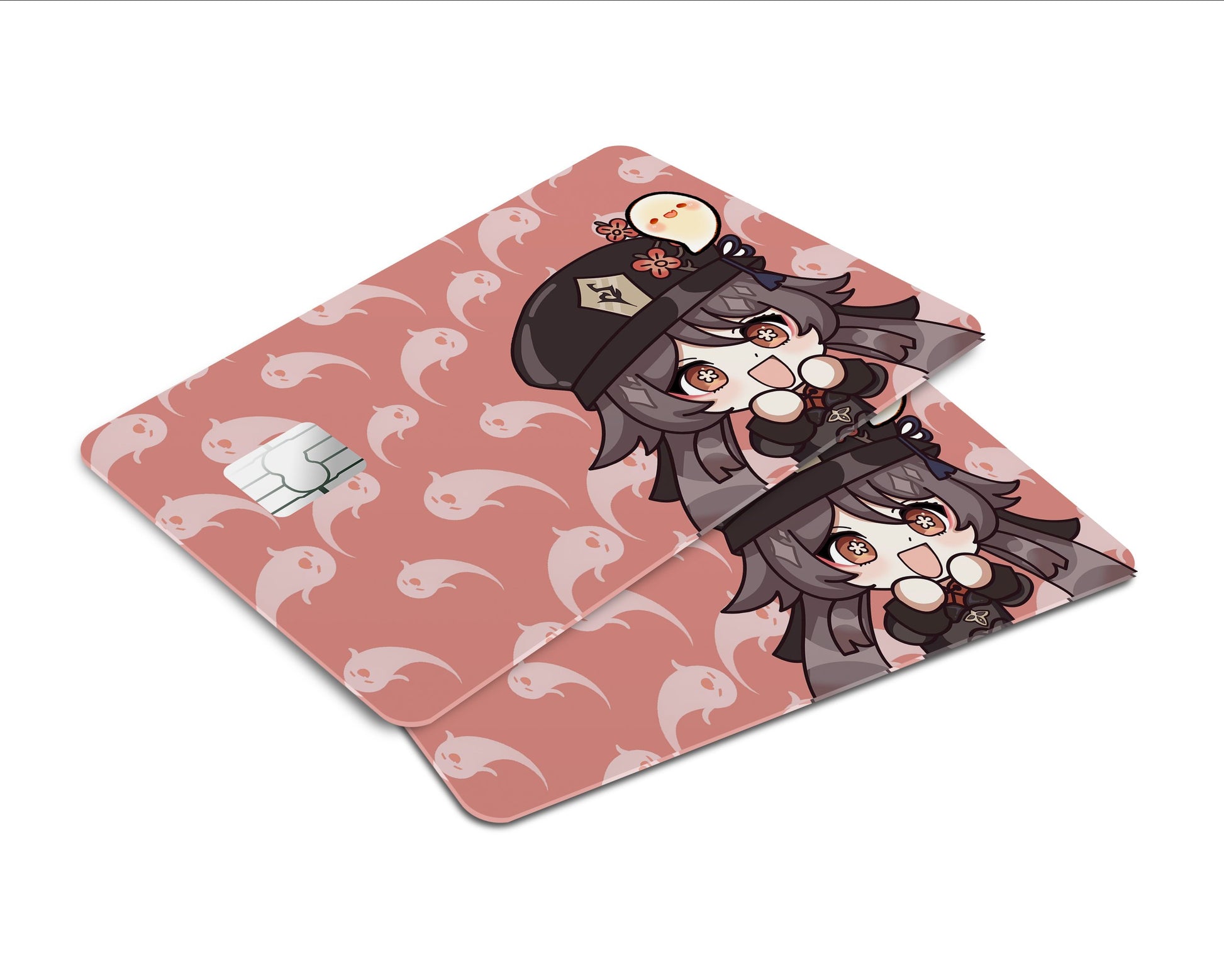 Anime Town Creations Credit Card Genshin Impact Chibi Hu Tao Window Skins - Anime Genshin Impact  Skin