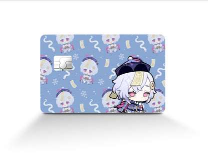 Anime Town Creations Credit Card Genshin Impact Chibi Qiqi Full Skins - Anime Genshin Impact  Skin