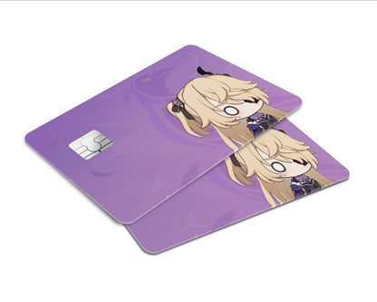 Anime Town Creations Credit Card Genshin Impact Chibi Fischl Window Skins - Anime Genshin Impact  Skin