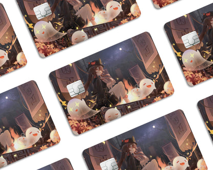 Anime Town Creations Credit Card Genshin Impact Hu Tao Half Skins - Anime Genshin Impact  Skin