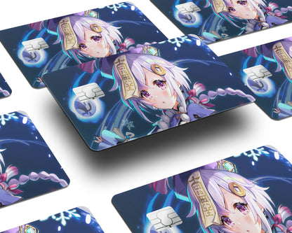 Anime Town Creations Credit Card Genshin Impact Qiqi Half Skins - Anime Genshin Impact  Skin