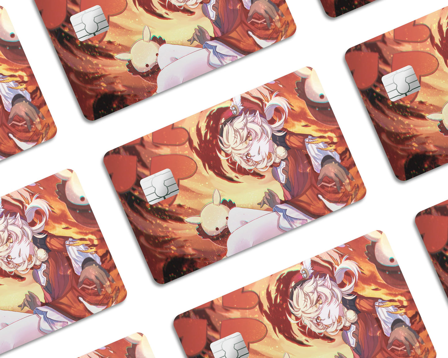 Anime Town Creations Credit Card Genshin Impact Klee Half Skins - Anime Genshin Impact  Skin