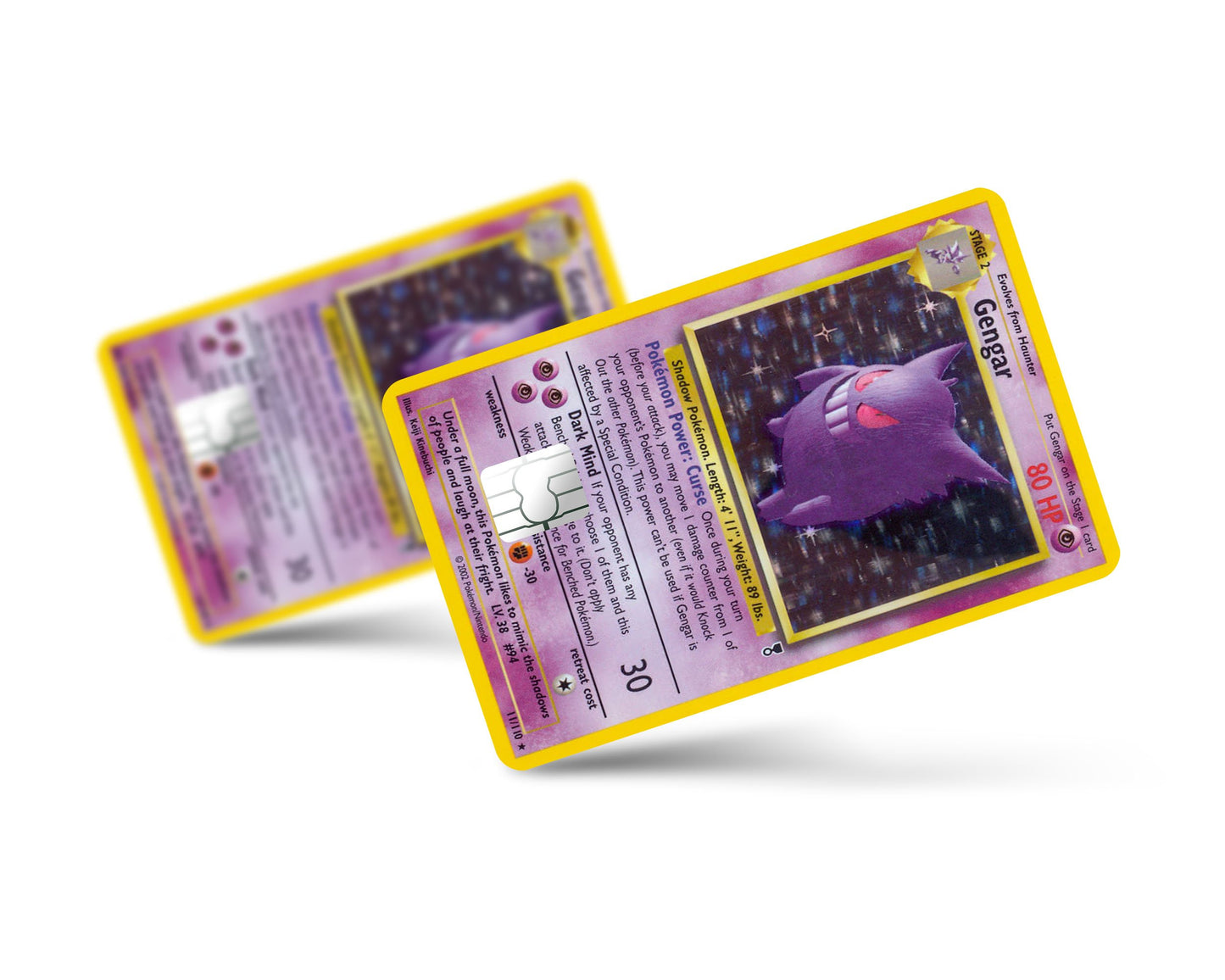 Anime Town Creations Credit Card Gengar Pokemon Card Full Skins - Anime Pokemon Skin