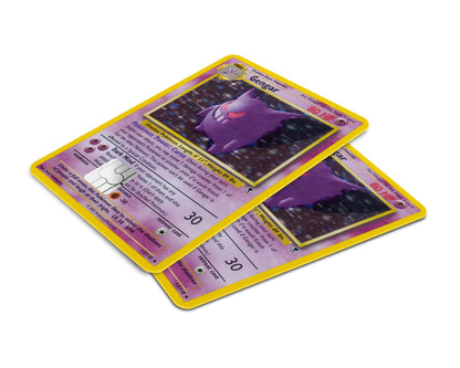 Anime Town Creations Credit Card Gengar Pokemon Card Window Skins - Anime Pokemon Skin