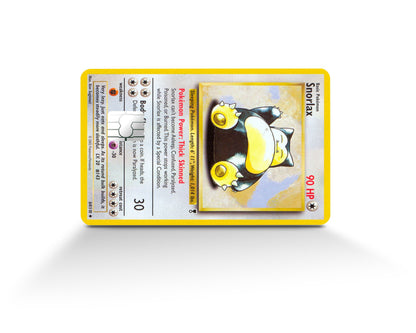 Anime Town Creations Credit Card Snorlax Pokemon Card Full Skins - Anime Pokemon Skin