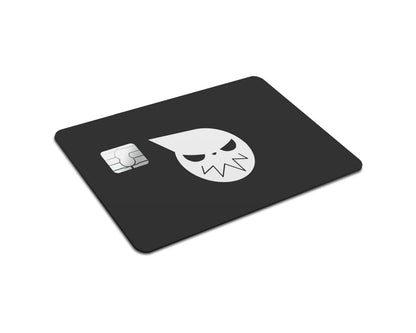 Anime Town Creations Credit Card Soul Eater Logo Full Skins - Anime Soul Eater Credit Card Skin