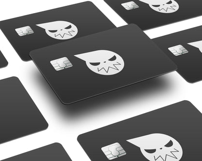 Anime Town Creations Credit Card Soul Eater Logo Half Skins - Anime Soul Eater Credit Card Skin