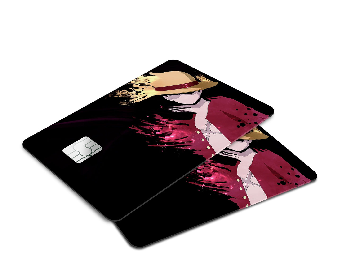 Anime Town Creations Credit Card One Piece Luffy Fade Window Skins - Anime One Piece Credit Card Skin