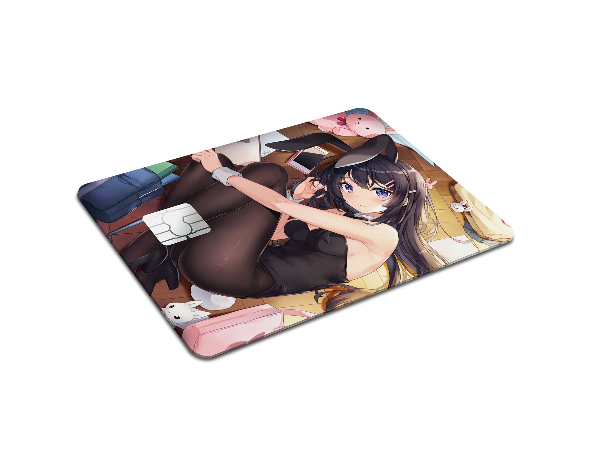 Anime Town Creations Credit Card Bunny Senpai Full Skins - Anime Rascal Does Not Dream of Bunny Girl Senpai Credit Card Skin
