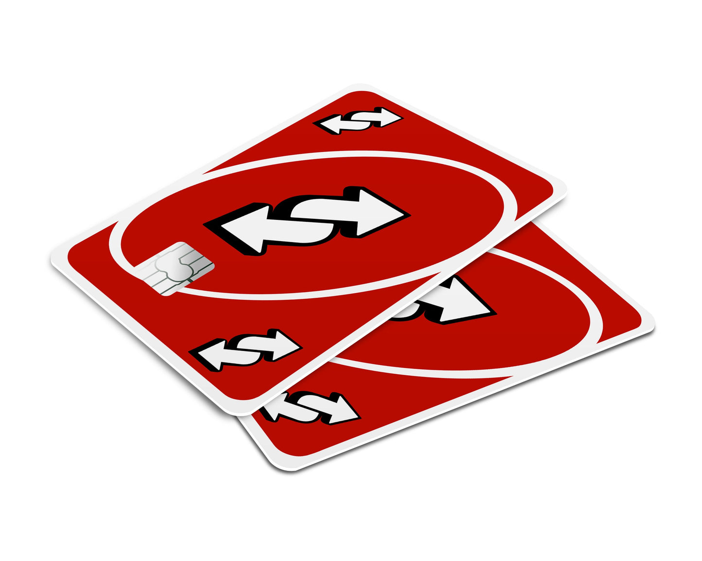 Anime Town Creations Credit Card Uno Reverse Red Window Skins - Anime Quote Credit Card Skin