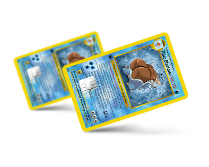 Anime Town Creations Credit Card Thicc Blaistoise Pokemon Card Full Skins - Anime Pokemon Credit Card Skin