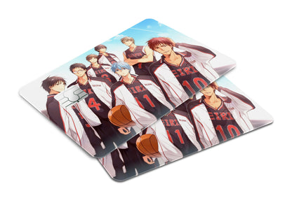 Anime Town Creations Credit Card Kuroko's Basketball Seirin High Squad Window Skins - Anime Kuroko's Basketball Credit Card Skin