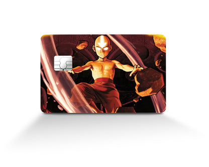Anime Town Creations Credit Card Avatar Aang Full Skins - Anime Avatar Credit Card Skin