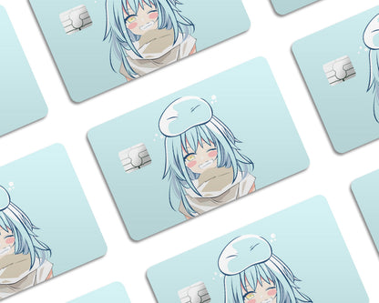 Anime Town Creations Credit Card Rimuru Tempest Half Skins - Anime That Time I Got Reincarnated as a Slime Credit Card Skin