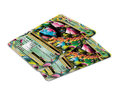 Anime Town Creations Credit Card Mega Venasaur Pokemon Card Window Skins - Anime Pokemon Credit Card Skin
