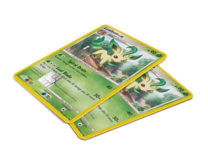 Anime Town Creations Credit Card Leafeon Pokemon Card Window Skins - Anime Pokemon Credit Card Skin