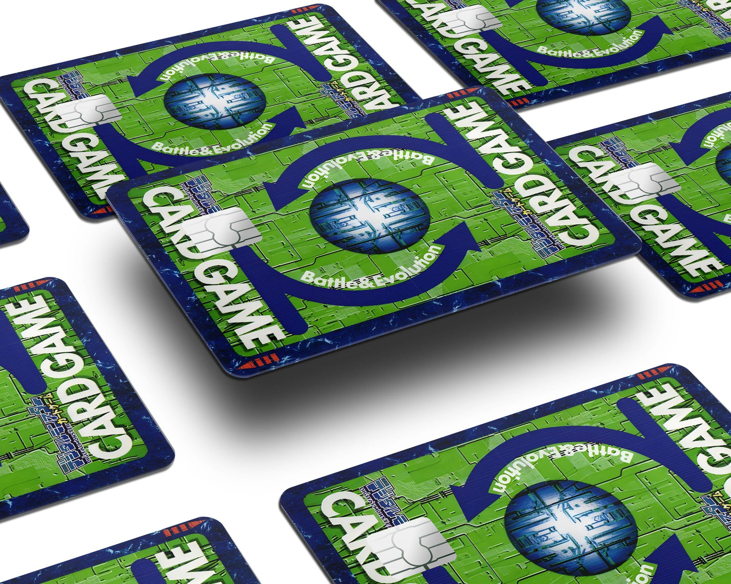 Anime Town Creations Credit Card Legacy Digimon Card Window Skins - Anime Digimon Credit Card Skin