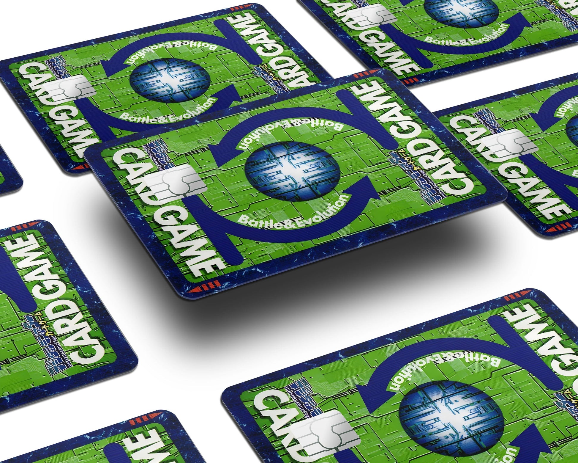 Anime Town Creations Credit Card Legacy Digimon Card Window Skins - Anime Digimon Credit Card Skin