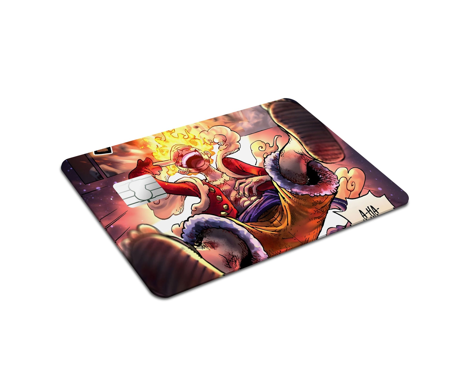 Anime Town Creations Credit Card One Piece Luffy Gear 5 Full Skins - Anime One Piece Credit Card Skin