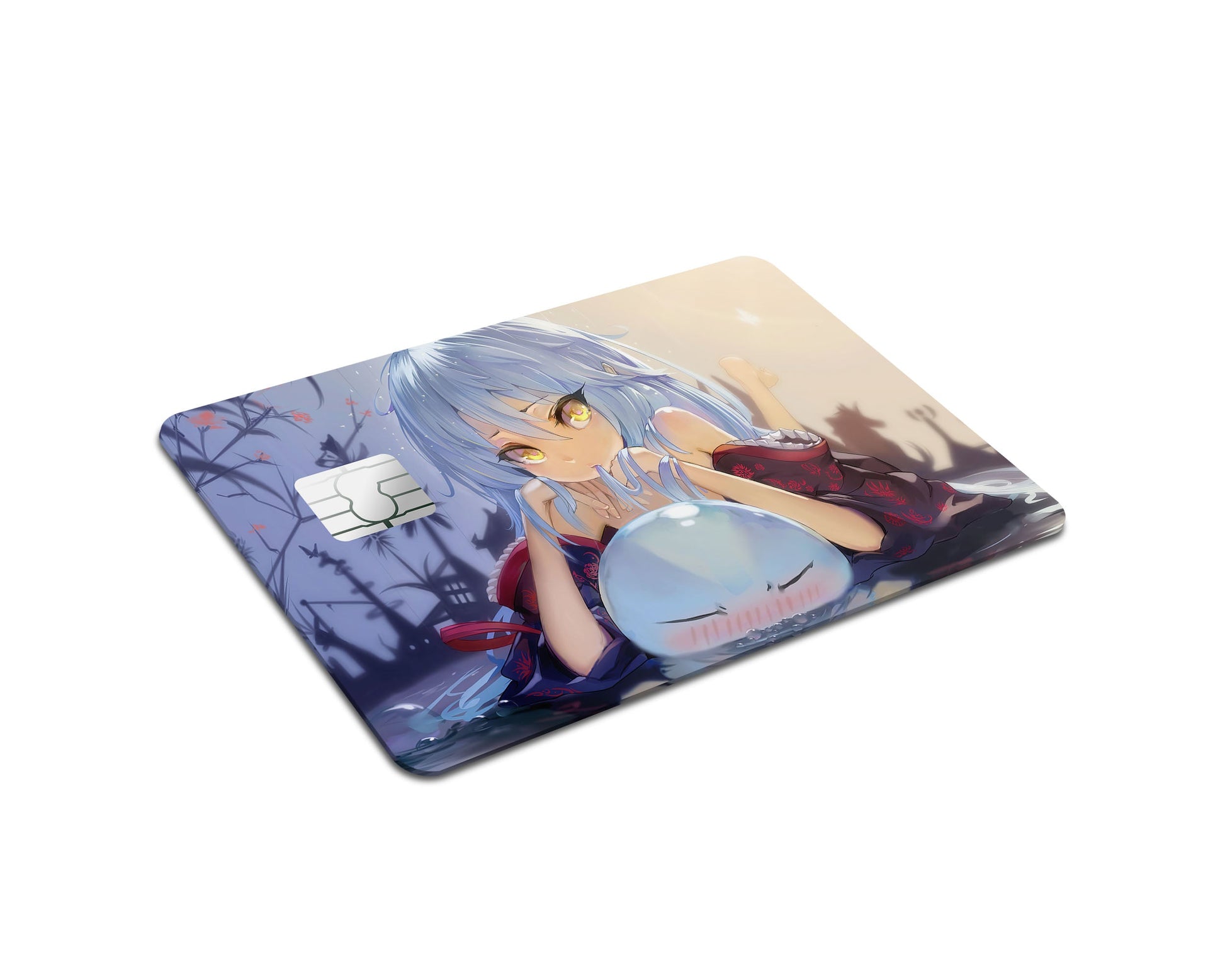 Anime Town Creations Credit Card Rimuru Tempest Cute Kimono Full Skins - Anime That Time I Got Reincarnated as a Slime Credit Card Skin
