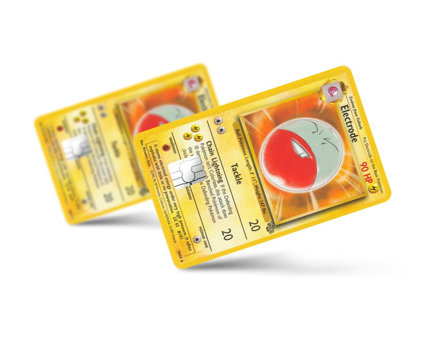 Anime Town Creations Credit Card Electrode Pokemon Card Full Skins - Anime Pokemon Credit Card Skin