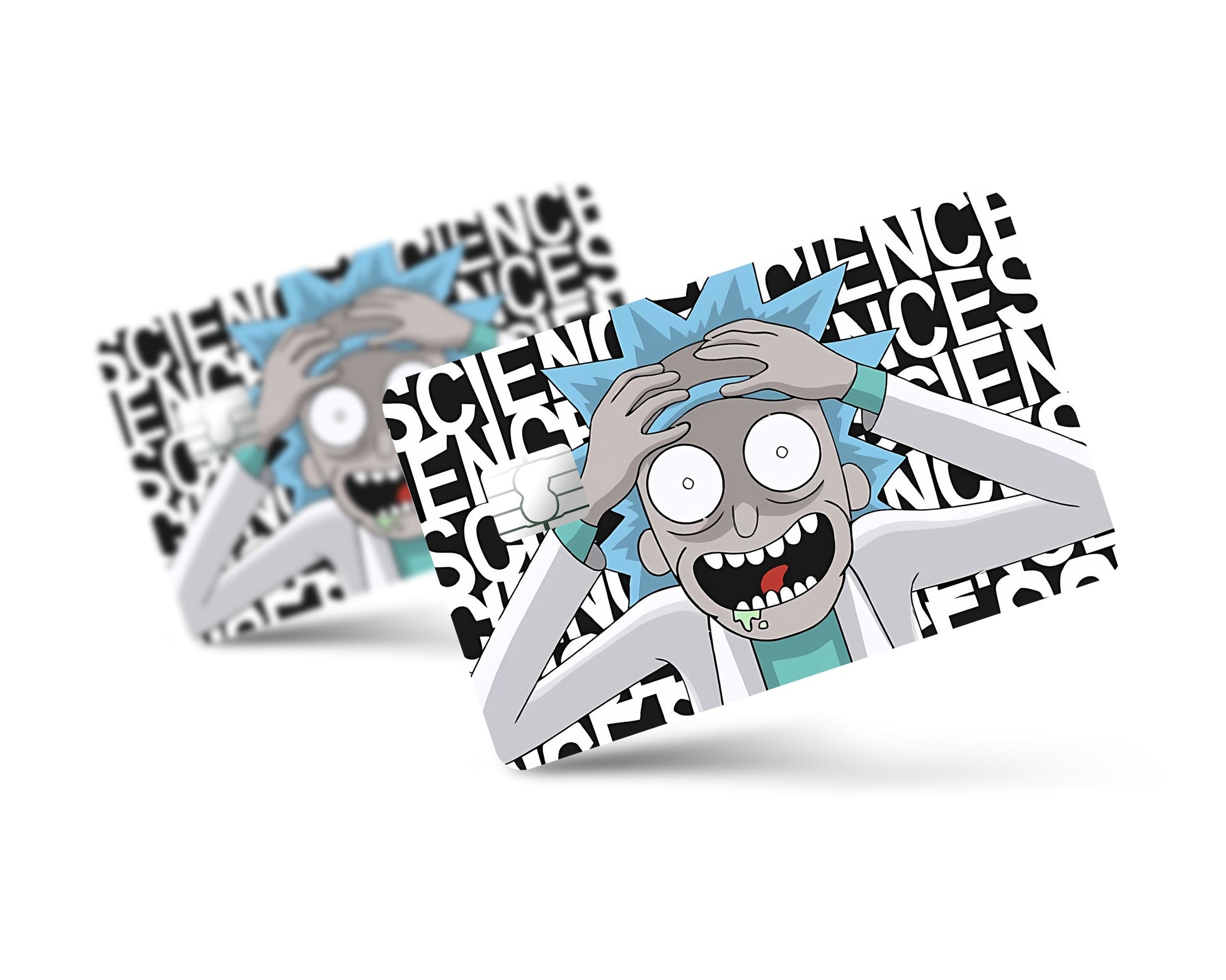 Anime Town Creations Credit Card Insane Rick Full Skins - Anime Rick and Morty Credit Card Skin
