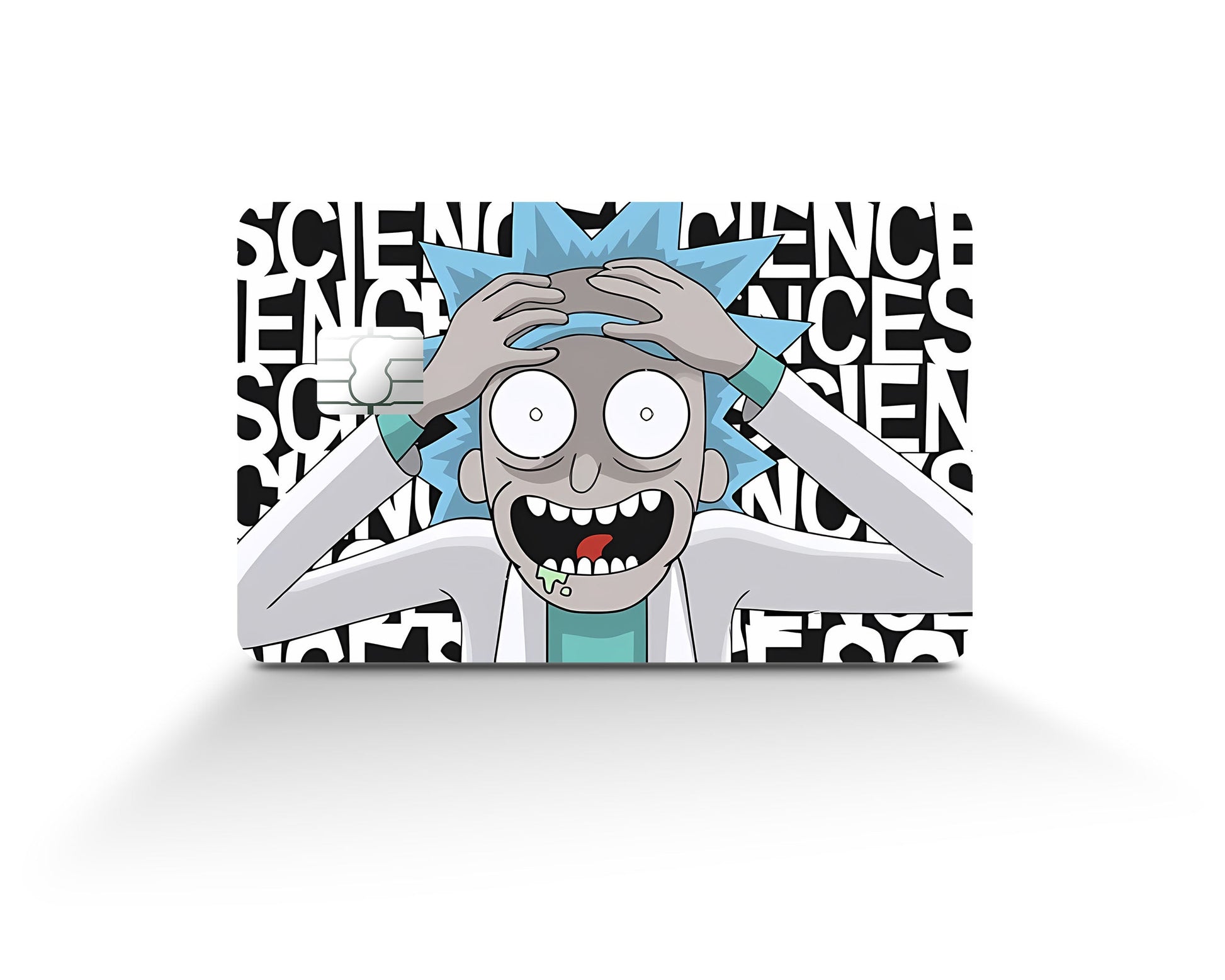 Anime Town Creations Credit Card Insane Rick Full Skins - Anime Rick and Morty Credit Card Skin