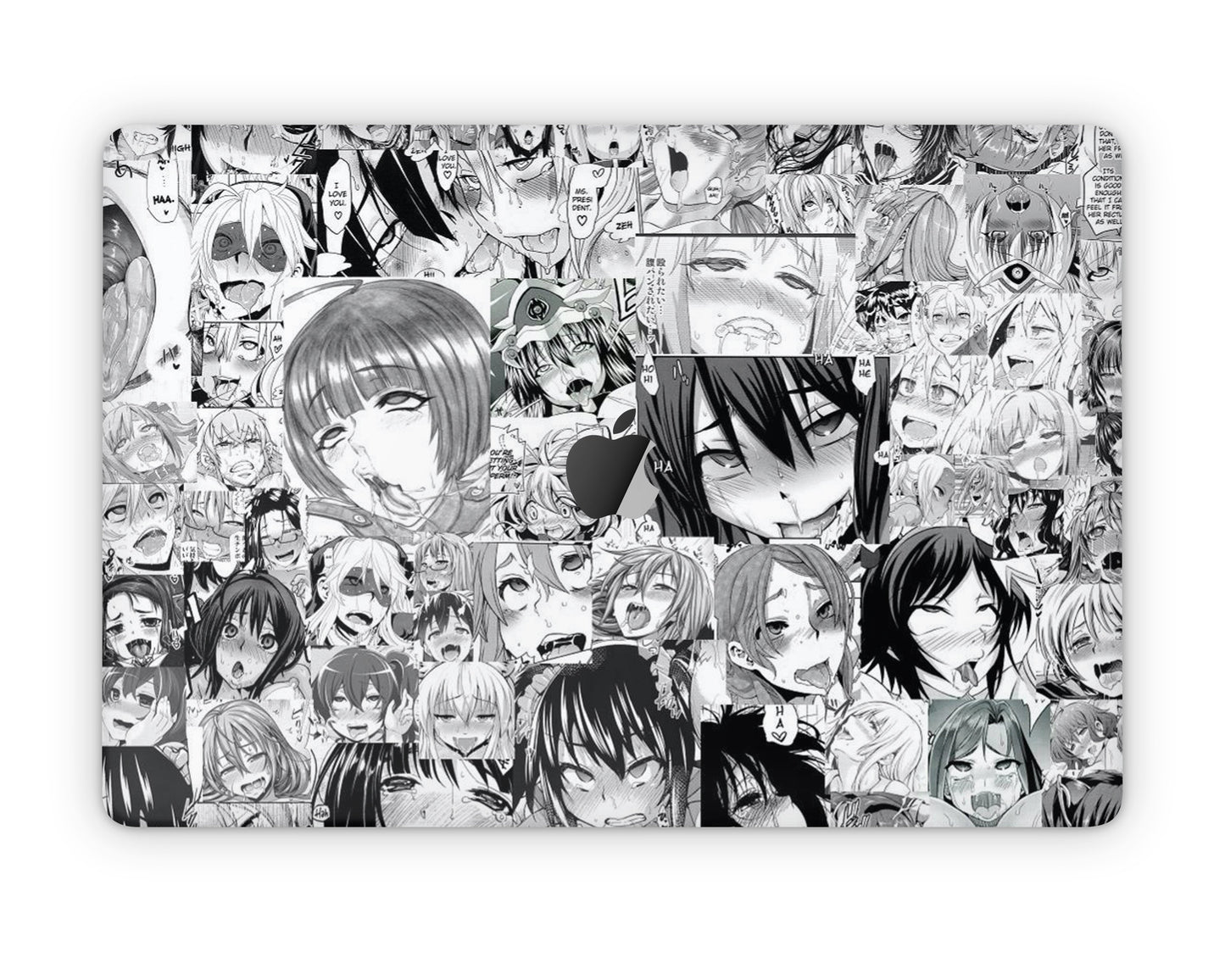 Apple MacBook Ahegao Manga Pro 16" (A2141) Skins - Anime Ahegao Skin