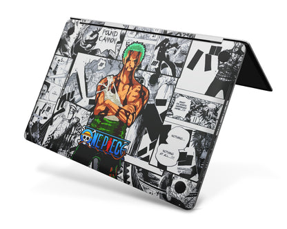 Anime Town Creations MacBook One Piece Zoro Manga Pro 15" (A1707/1990) Skins - Anime One Piece Skin