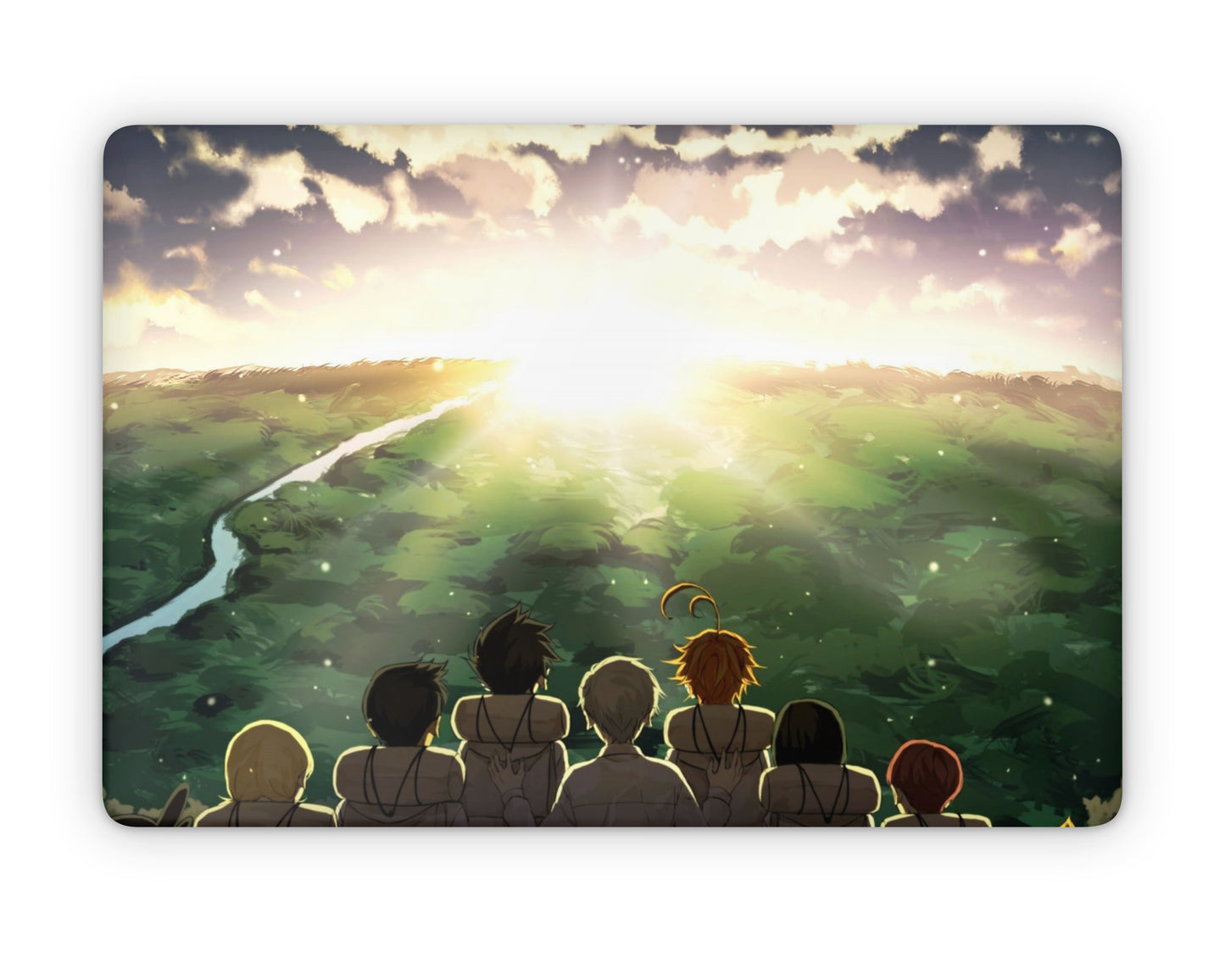 Anime Town Creations MacBook The Promised Neverland Sunrise Pro 16" (A2141) Skins - Anime The Promised Neverland Skin